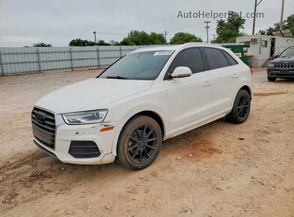 WA1HCCFS4HR016854 2017 AUDI Q3 Белый Передняя левая четверть