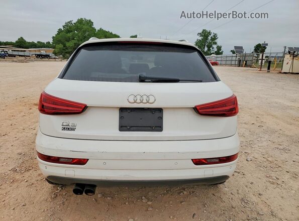 WA1HCCFS4HR016854 2017 AUDI Q3 Белый Вид сзади