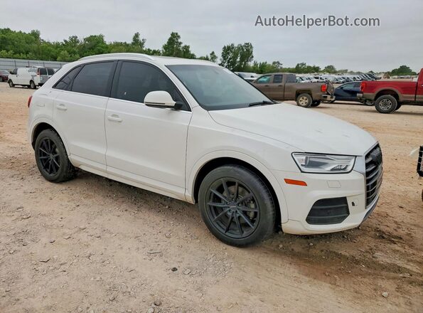 WA1HCCFS4HR016854 2017 AUDI Q3 Белый Передняя правая четверть