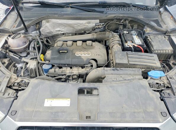 WA1HCCFSXHR005888 2017 AUDI Q3 Серебряный Вид подкапотного пространства