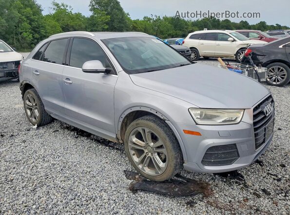 WA1HCCFSXHR005888 2017 AUDI Q3 Серебряный Передняя правая четверть