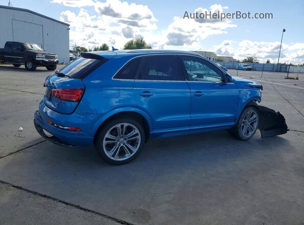 WA1JCCFS1HR008714 2017 AUDI Q3 Синий Задняя правая четверть