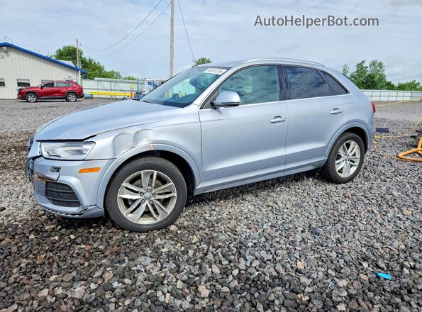WA1JCCFS2HR001058 2017 AUDI Q3 Серый Передняя левая четверть