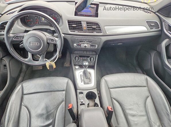 WA1JCCFS2HR001058 2017 AUDI Q3 Серый Вид панели приборов