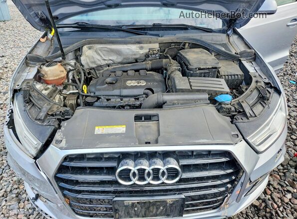 WA1JCCFS2HR001058 2017 AUDI Q3 Серый Вид задней части салона