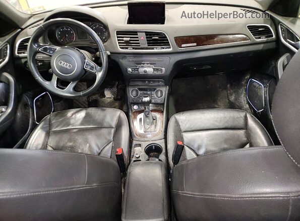 WA1JCCFS3JR008168 2018 AUDI Q3 Gray Առջևի վահանակի տեսք