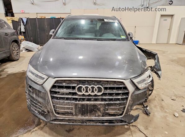 WA1JCCFS3JR008168 2018 AUDI Q3 Gray Դիմացի տեսք