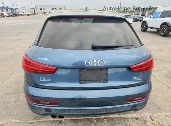 WA1JCCFS3JR027206 2018 AUDI Q3 Blue უკანა ხედი