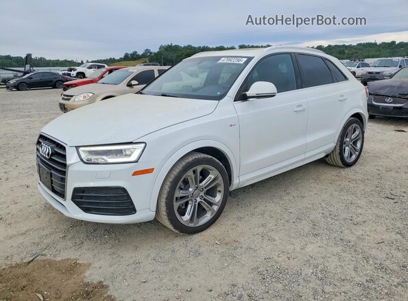 WA1JCCFS7JR003524 2018 AUDI Q3 White Vista tres cuartos delantera izquierda