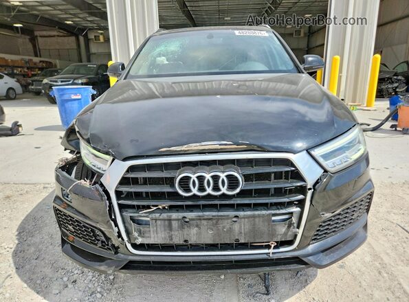 WA1JCCFS7JR031081 2018 AUDI Q3 Black Front view