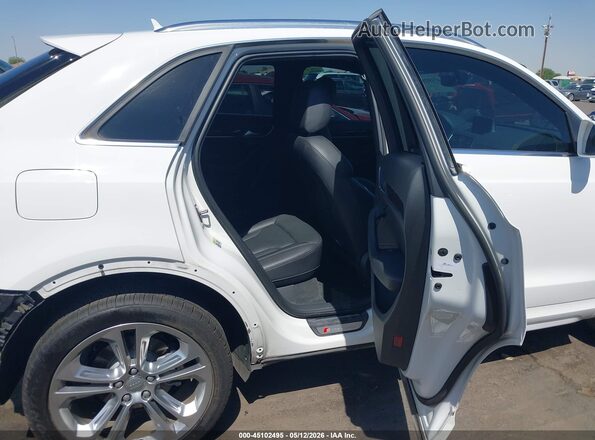 WA1JCCFS9JR034368 2018 AUDI Q3 White VIN sticker view