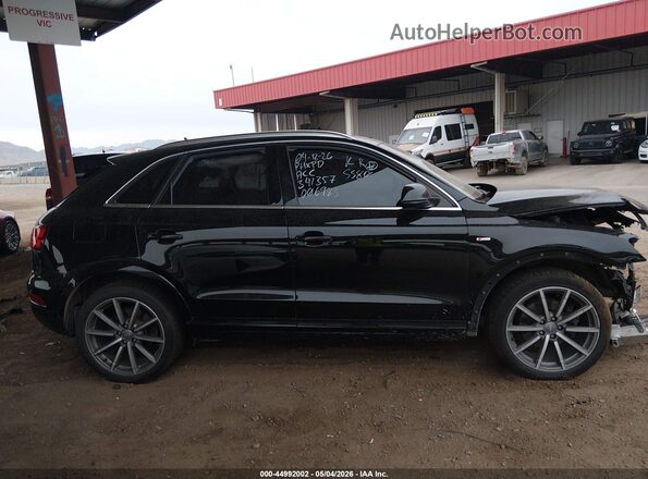 WA1JCCFSXJR006983 2018 AUDI Q3 Black Панорамний вид салону 360°