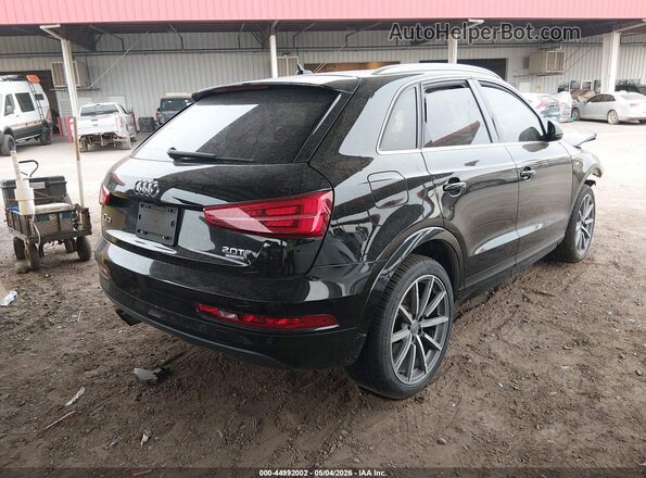 WA1JCCFSXJR006983 2018 AUDI Q3 Black Задня права чверть
