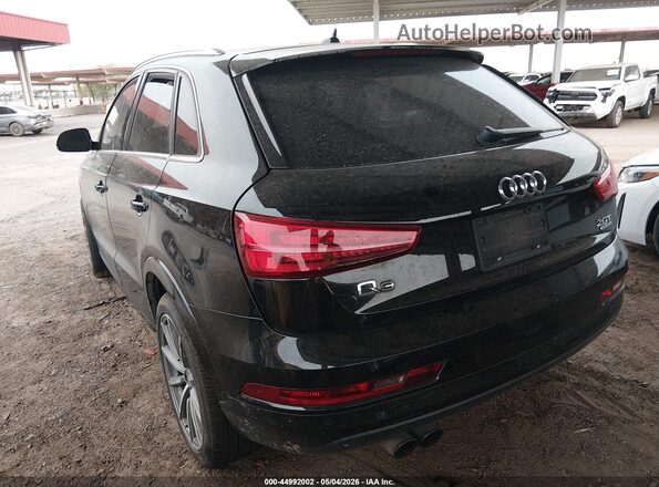 WA1JCCFSXJR006983 2018 AUDI Q3 Black Задня ліва чверть