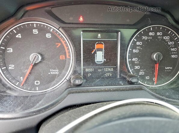 WA1L2AFP1GA013517 2016 AUDI Q5 Черный Вид щитка приборов