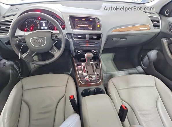 WA1L2AFP4GA109545 2016 AUDI Q5 Black Widok deski rozdzielczej