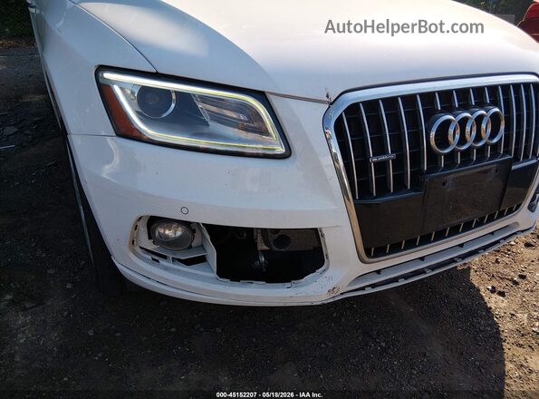 WA1L2AFP4HA100250 2017 AUDI Q5 White Դիմացի տեսք