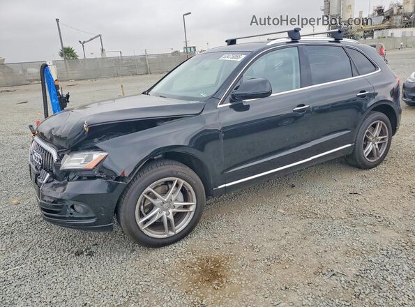 WA1L2AFP5HA044822 2017 AUDI Q5 Black Передня ліва чверть