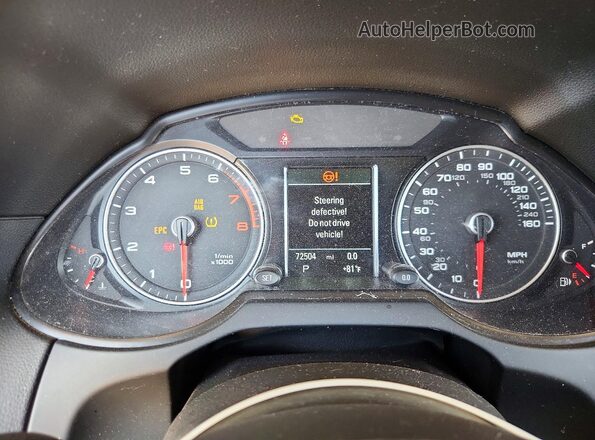WA1L2AFP6GA017871 2016 AUDI Q5 Black Widok zestawu wskaźników