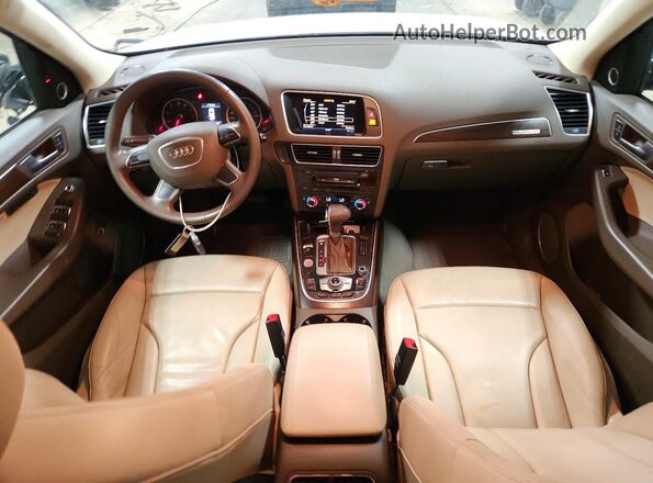 WA1L2AFP6GA125133 2016 AUDI Q5 White Вид панелі приладів