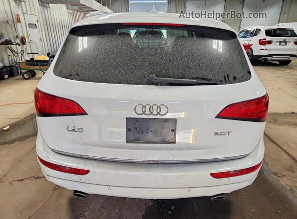 WA1L2AFP6GA125133 2016 AUDI Q5 White Вид ззаду