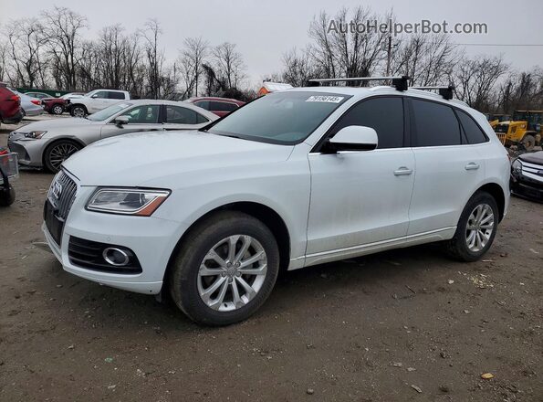 WA1L2AFP8GA001753 2016 AUDI Q5 Белый Передняя левая четверть