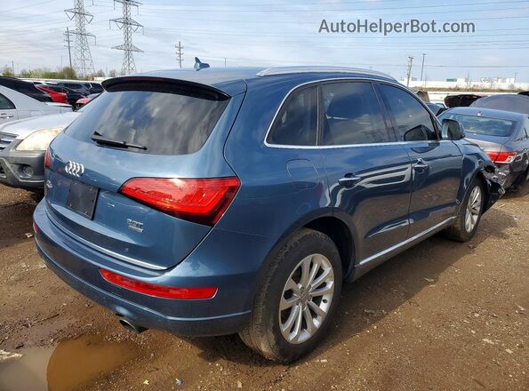 WA1L2AFP8GA101173 2016 AUDI Q5 Синий Задняя правая четверть