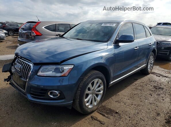 WA1L2AFP8GA101173 2016 AUDI Q5 Синий Передняя левая четверть