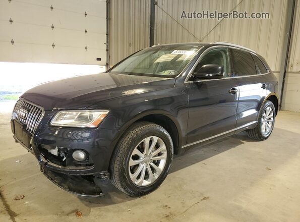 WA1L2AFP9GA127748 2016 AUDI Q5 Blue Передня ліва чверть