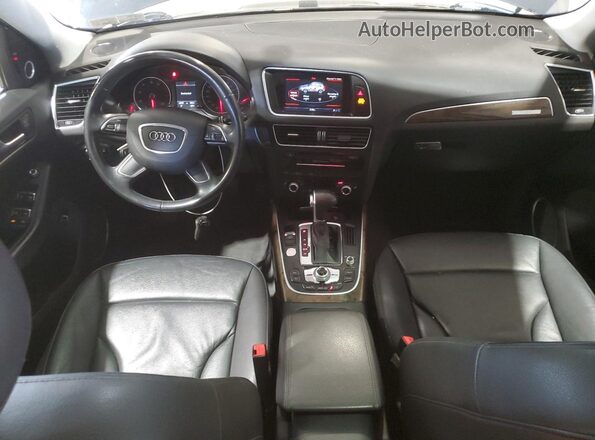 WA1L2AFP9GA127748 2016 AUDI Q5 Blue Вид панелі приладів