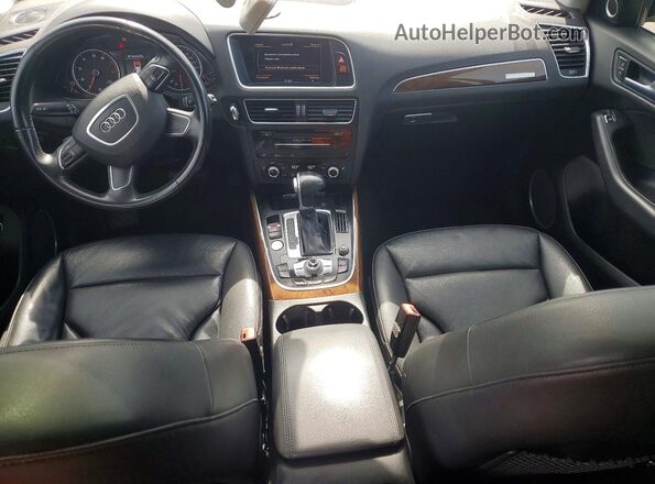 WA1L2AFP9HA041423 2017 AUDI Q5 Черный Вид панели приборов