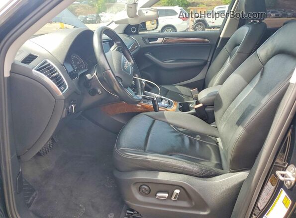 WA1L2AFP9HA041423 2017 AUDI Q5 Черный Вид салона спереди