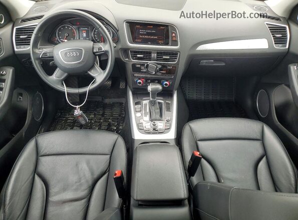 WA1L2AFP9HA047660 2017 AUDI Q5 Gray Առջևի վահանակի տեսք