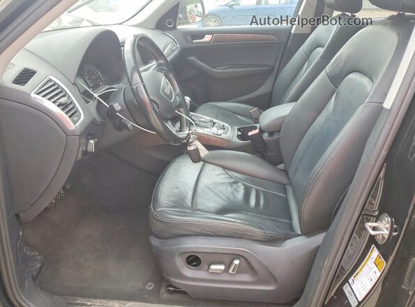 WA1L2AFPXHA058473 2017 AUDI Q5 Black წინა სალონის ხედი