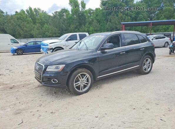 WA1L2AFPXHA058473 2017 AUDI Q5 Black წინა მარცხენა ხედი სამი მეოთხედიდან