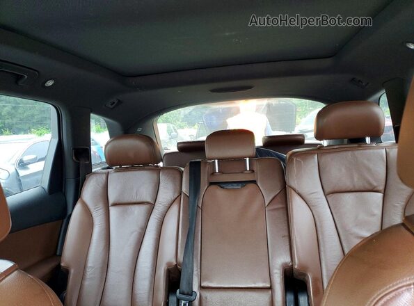 WA1LAAF70HD013396 2017 AUDI Q7 Коричневый Вид задних сидений