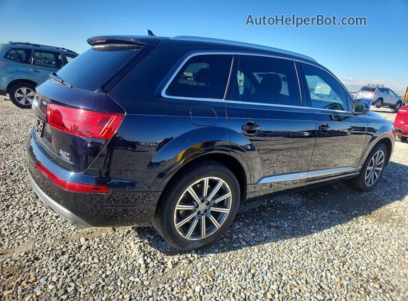WA1LAAF70HD020347 2017 AUDI Q7 Синий Задняя правая четверть