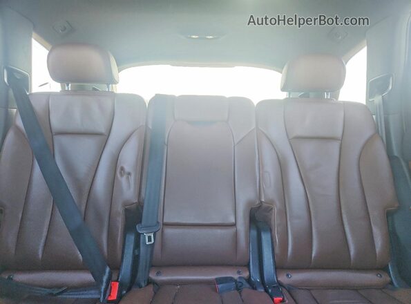 WA1LAAF70HD020347 2017 AUDI Q7 Синий Вид задних сидений