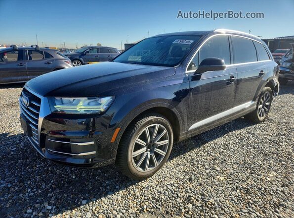 WA1LAAF70HD020347 2017 AUDI Q7 Синий Передняя левая четверть