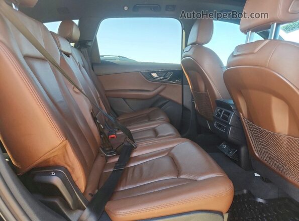 WA1LAAF70HD020347 2017 AUDI Q7 Синий Вид задней части салона