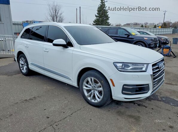 WA1LAAF71JD037261 2018 AUDI Q7 White Przód prawy