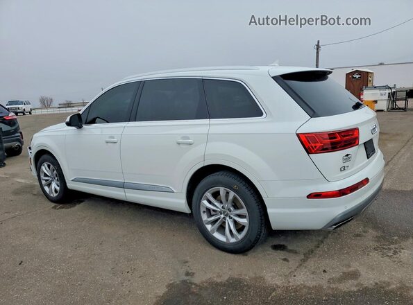 WA1LAAF71JD037261 2018 AUDI Q7 White Tył lewy