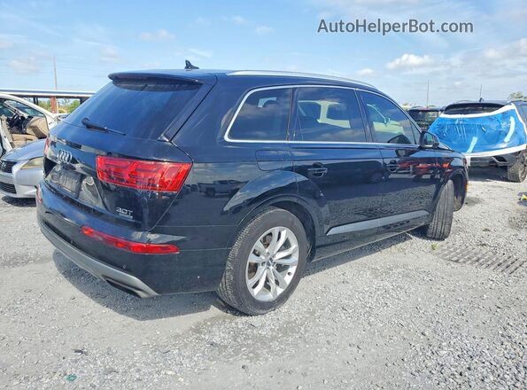 WA1LAAF72JD036393 2018 AUDI Q7 Black Tył prawy