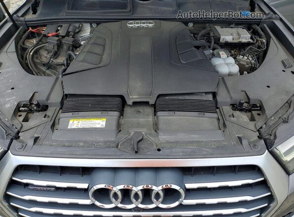 WA1LAAF73JD045538 2018 AUDI Q7 Серый Вид подкапотного пространства