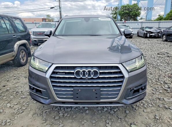 WA1LAAF73JD045538 2018 AUDI Q7 Серый Вид спереди