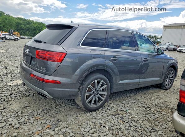 WA1LAAF73JD045538 2018 AUDI Q7 Серый Задняя правая четверть