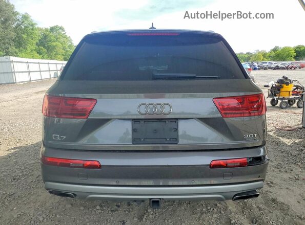 WA1LAAF73JD052232 2018 AUDI Q7 Gray Rear view
