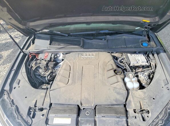 WA1LAAF73JD052232 2018 AUDI Q7 Gray Engine compartment view