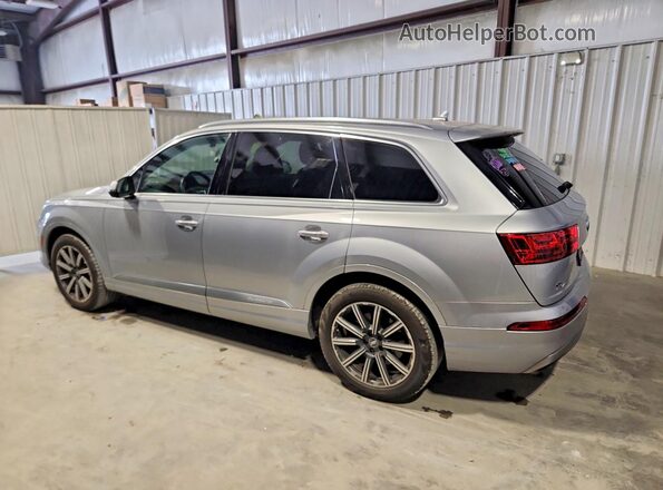 WA1LAAF74HD004975 2017 AUDI Q7 Silver Trasero izquierdo