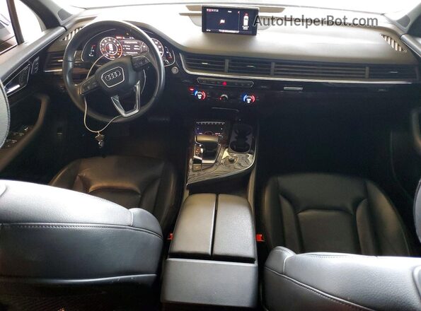 WA1LAAF74JD012404 2018 AUDI Q7 Синий Вид панели приборов